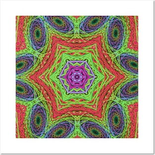 VoidStarsLatticesMandala Posters and Art